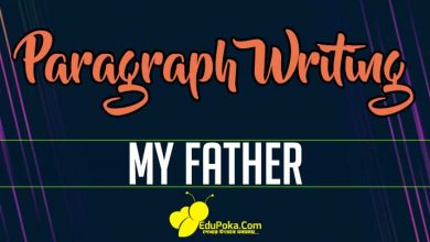 My Father Paragraph Writing
